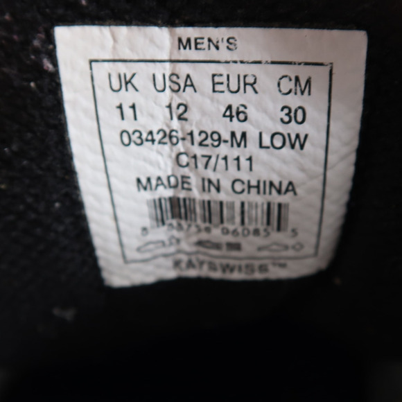 K Swiss Shoes Mens 12 Fashion Sneakers Casual Comfort White Lace Up Athletic Low main image 4
